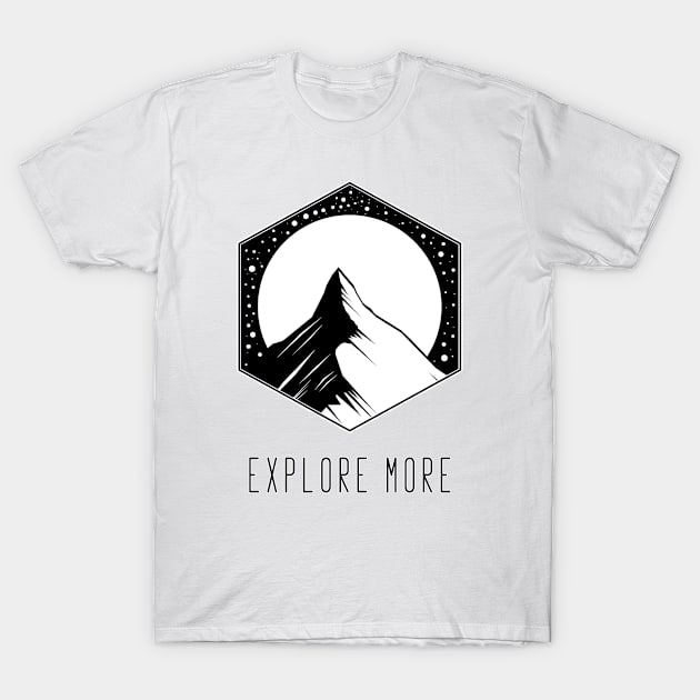 Explore More T-Shirt by Bongonation